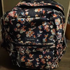 Vera bradley backpack, floral.